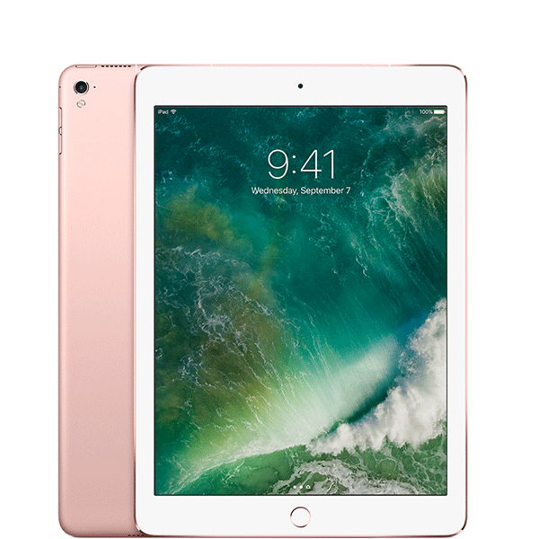 Apple iPad 9.7in 6th Generation WiFi + Cellular (32GB, Rose Gold)0