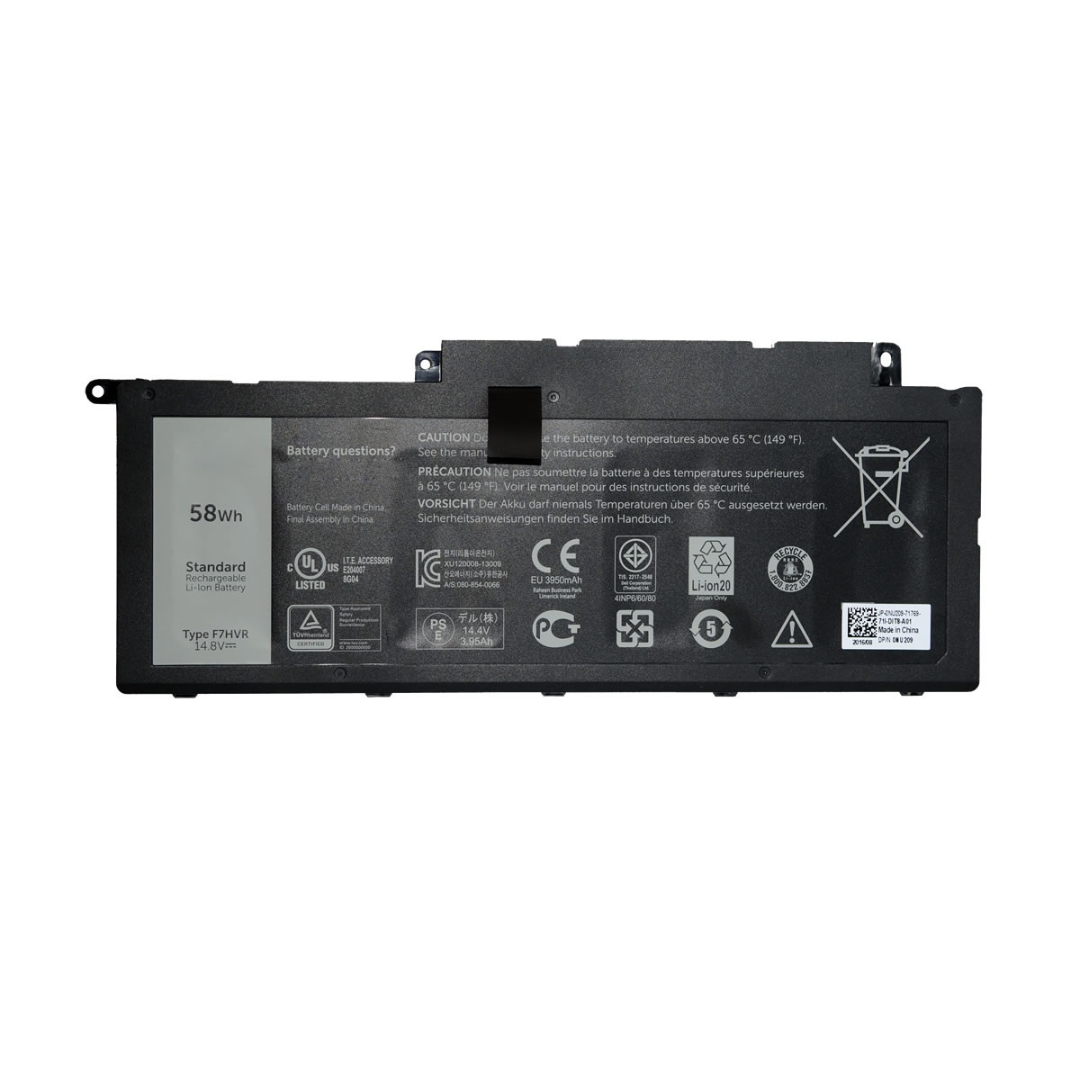  58Wh 4Cell Dell F7HVR Battery4