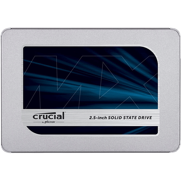 Crucial MX500 500GB 3D NAND SATA 2.5 inch 7mm (with 9.5mm adapter) Internal SSD (CT500MX500SSD1)0