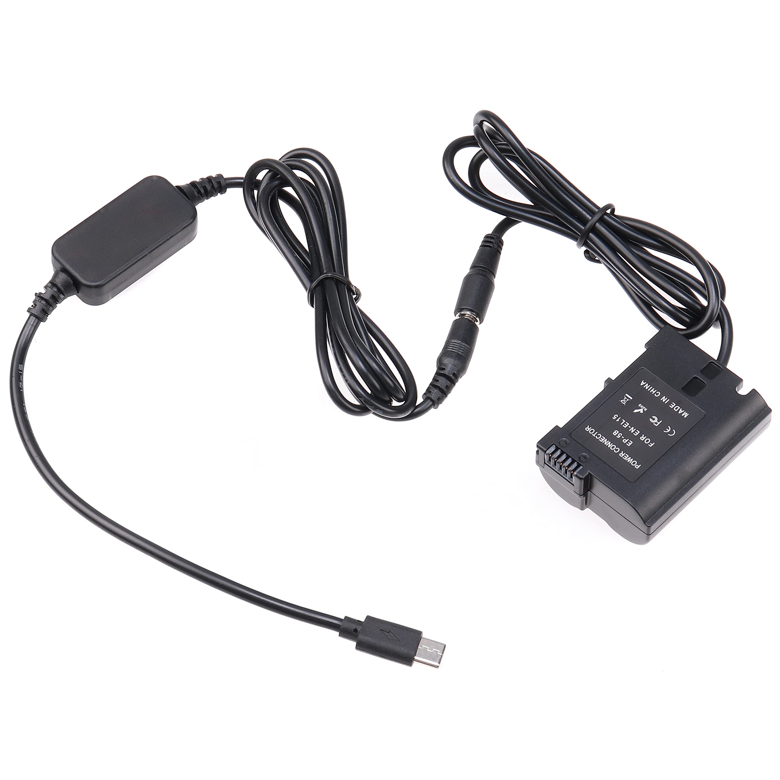 Caisi EN‑EL15c Dummy Battery Power Adapter Kit4
