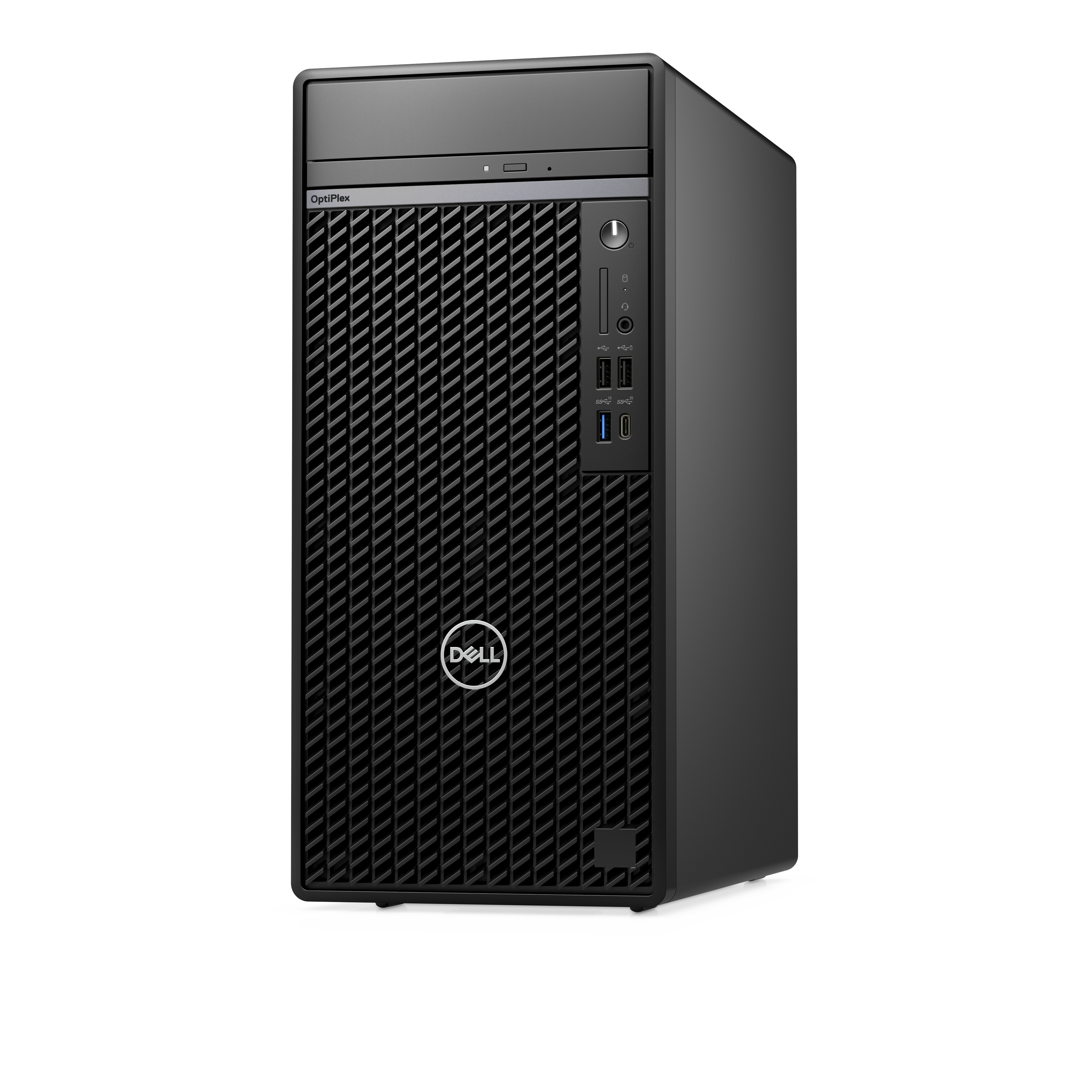 Dell OptiPlex 7010 Plus MT, Intel Core i7 13700, 8GB DDR5 4800, 512GB M.2 PCIe NVMe SSD, Ubuntu, DVD±RW, Wired Keyboard and Mouse, Black, 1 Year Warranty, (No Monitor)  - N01407010MTPEMEA_VP3