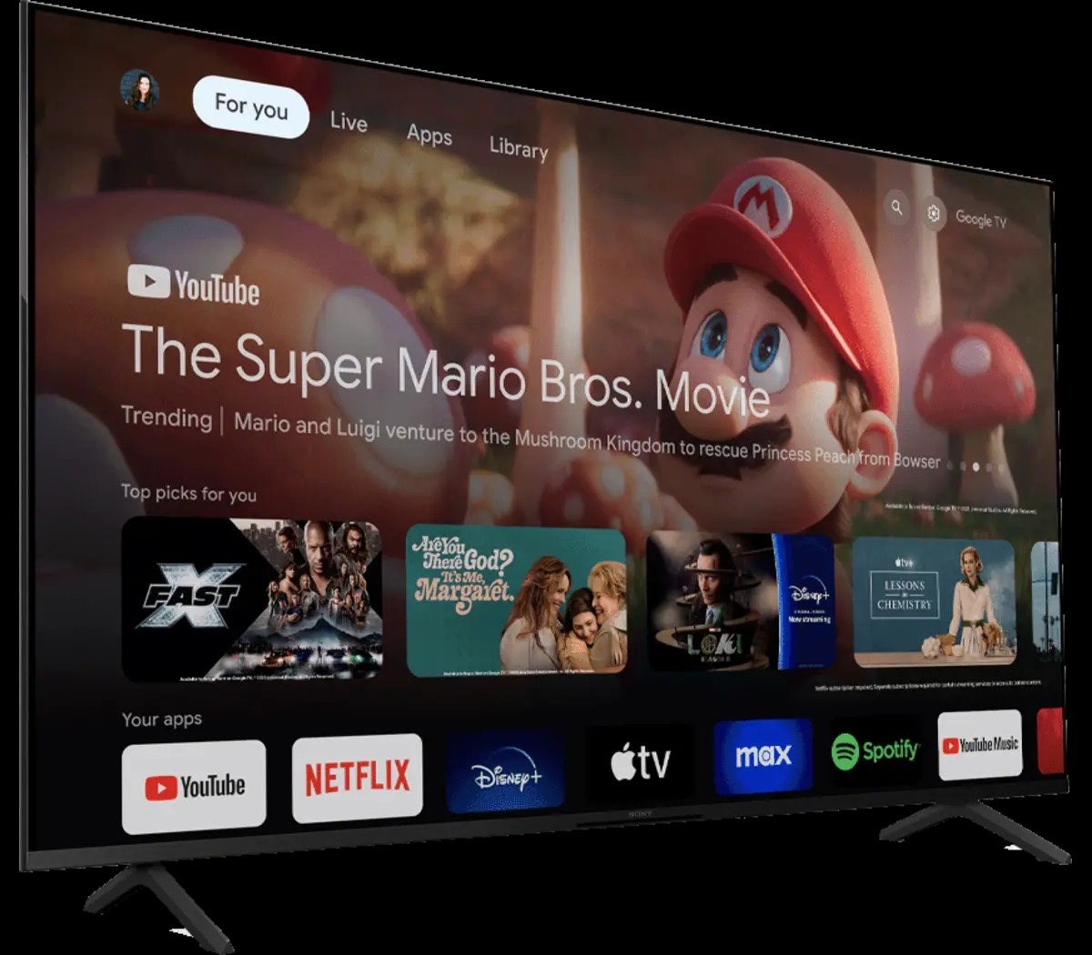 Sony BRAVIA 3 K-55S30 55 Inch 4K HDR Google TV3