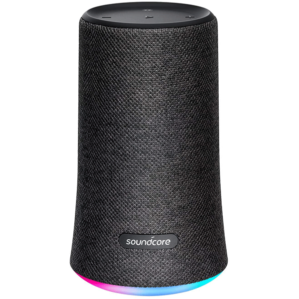 Soundcore Flare Wireless Speaker by Anker, Waterproof Party Speaker with 360° Sound, Enhanced Bass & Ambient LED Light, IP67 Waterproof and 12-Hour Battery Life-Black4