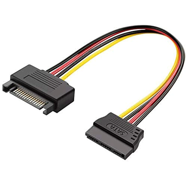 Vention SATA 15P Power Extension Cable 0.3M – (VEN-KDABY)0