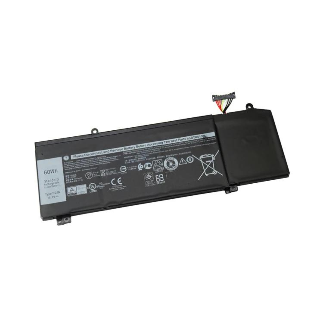 Original 60Wh Dell 1F22N battery4