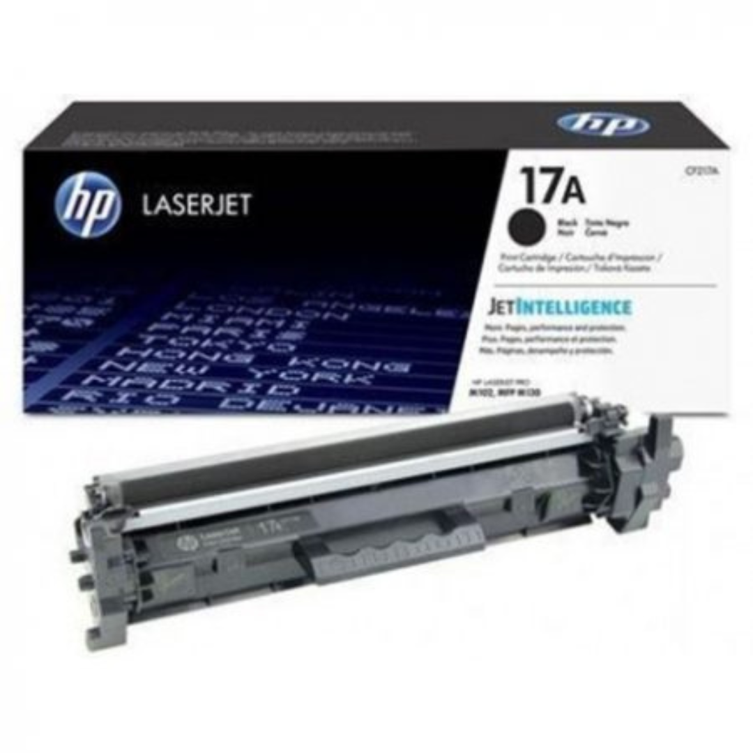 HP 17A Black Original LaserJet Toner Cartridge- CF217A4