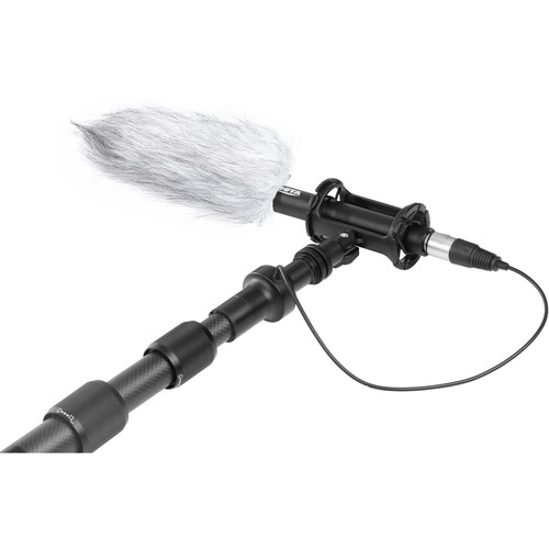 BOYA BY-PB25 Universal Carbon Fiber Boompole with Internal XLR Cable (8.2′)4