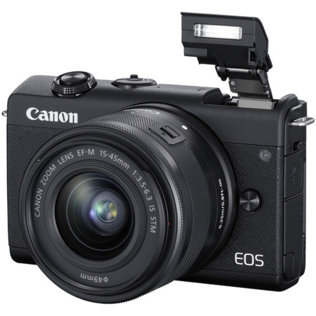Canon EOS M200 Mirrorless Camera with 15-45mm Lens (Black)3