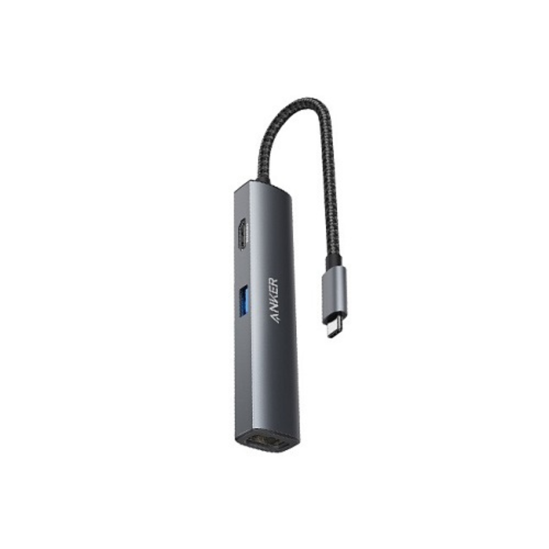 Anker PowerExpand+ 5-in-1 USB-C Ethernet Hub – A8338HA10