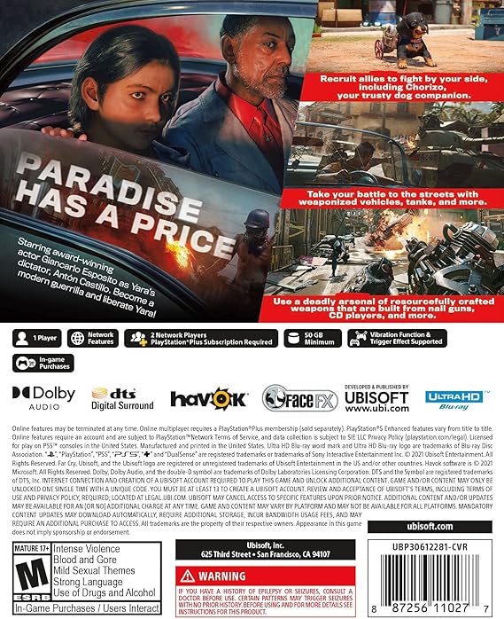 Far Cry 6 PlayStation 5 Standard Edition3