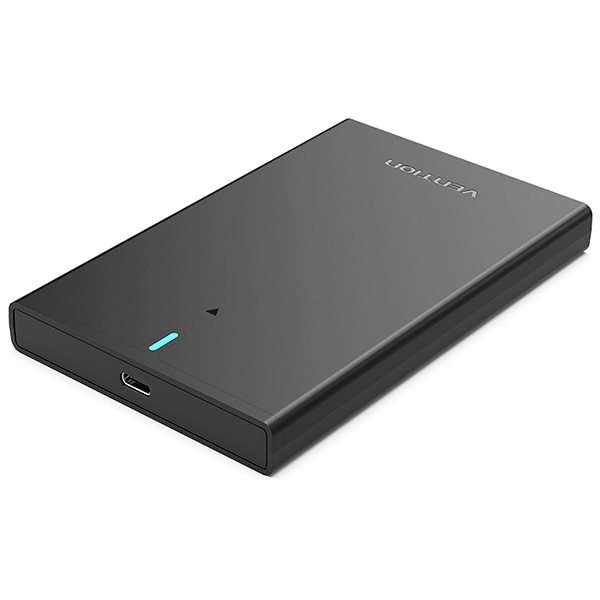 Vention 2.5 Inch SATA Hard Drive Enclosure (USB 3.1 Gen 2-C) Black0