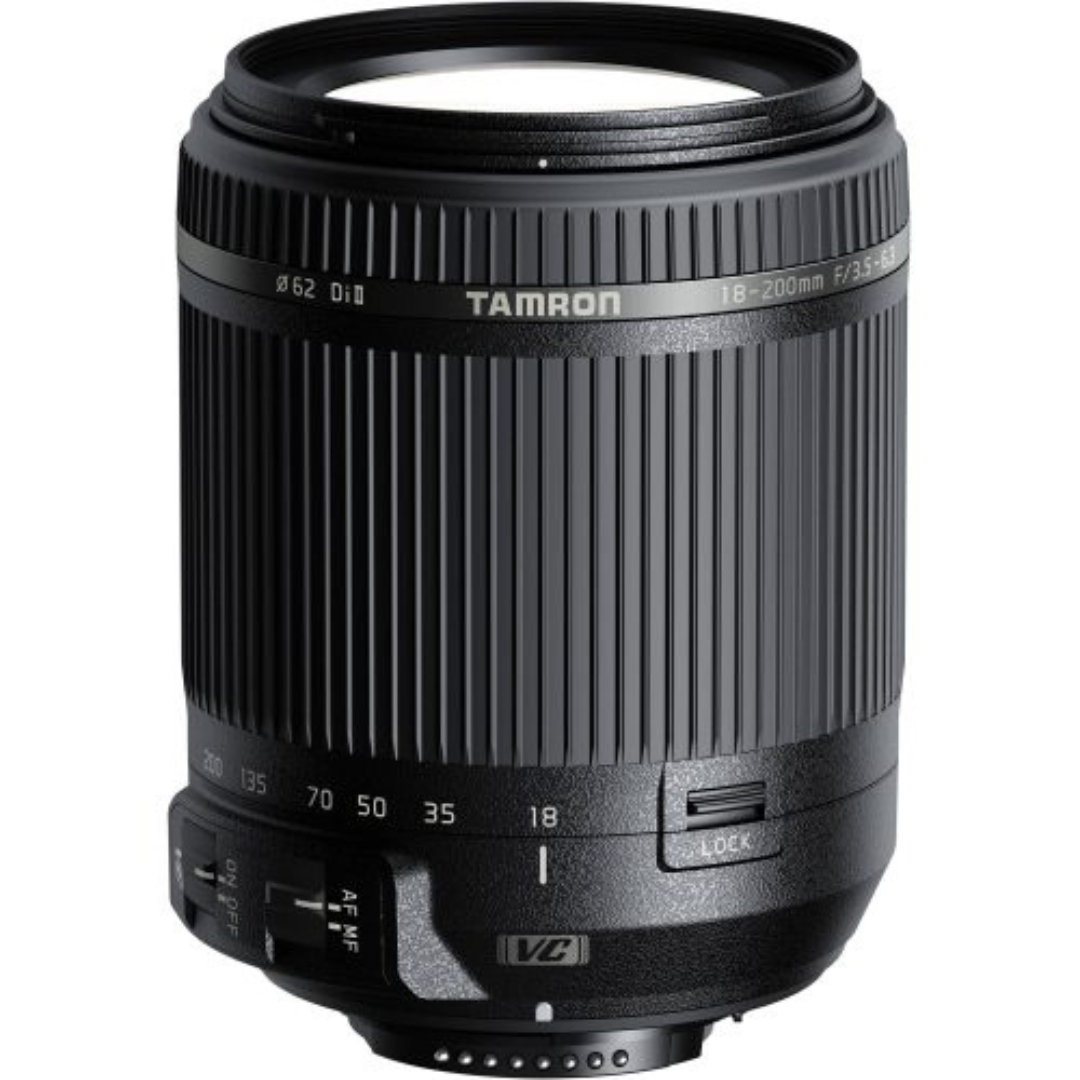 Tamron 18-200mm f/3.5-6.3 Di II VC Lens for Nikon F0