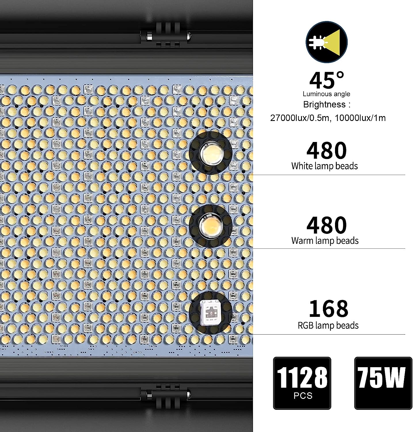 GVM 1500D RGB LED Video Light