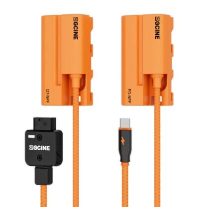 ZGCINE USB-C PD to NPF Dummy Battery Cable (braided wire）2