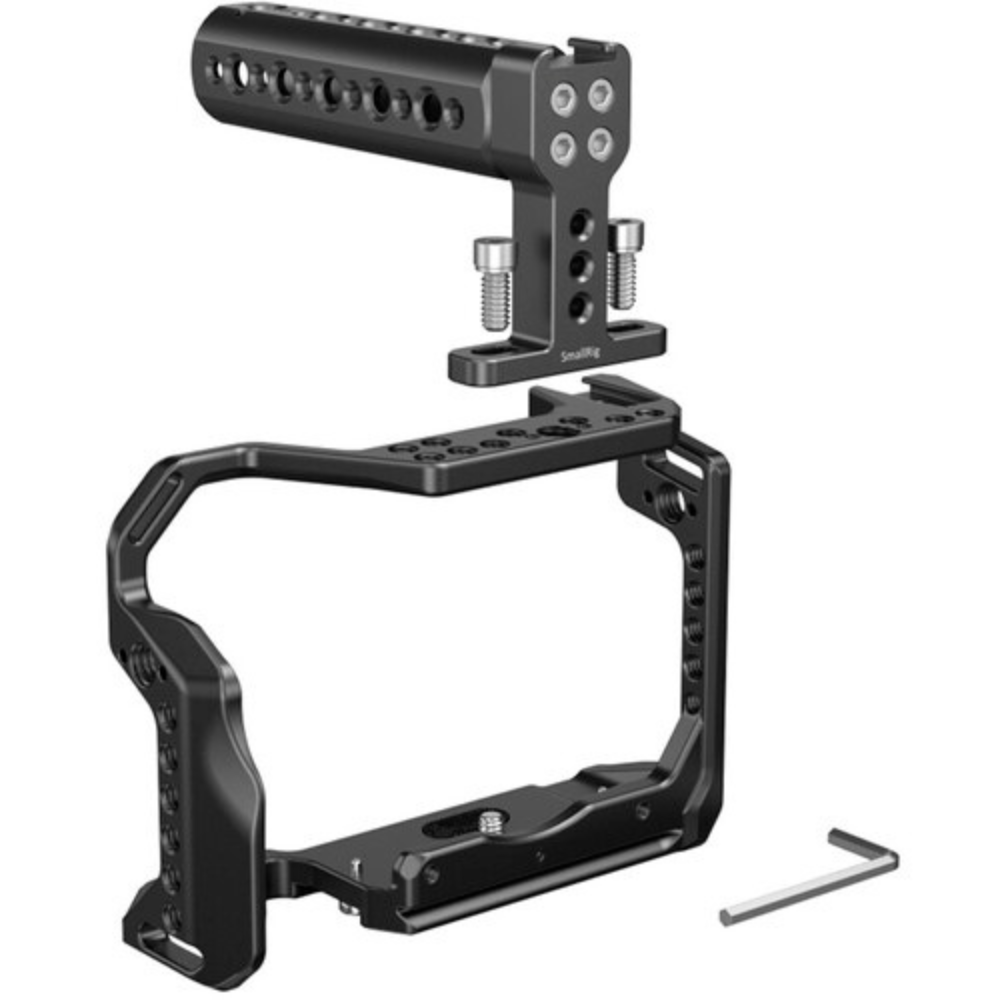 Camera Cage for Canon EOS R Camera (Top Handle Included)2