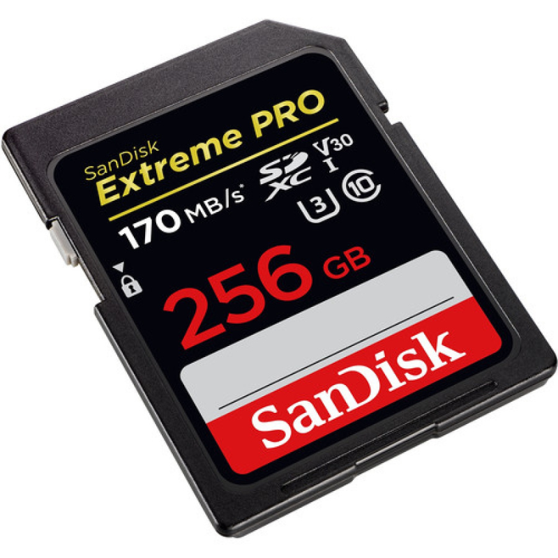 SanDisk Extreme Pro Micro SDXC UHS-I U3 A2 V30 Memory Card (256GB)0