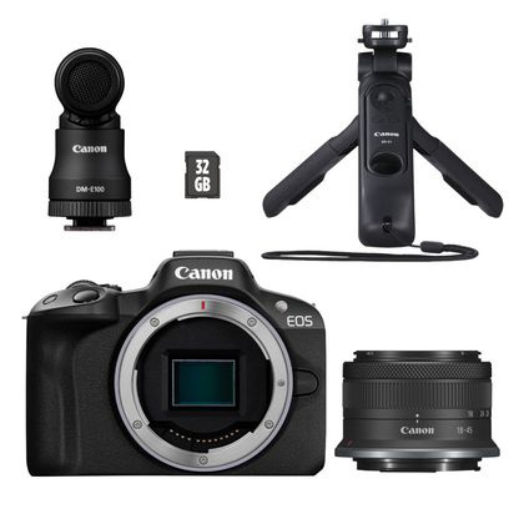 Canon EOS R50 Mirrorless Camera Content Creator Kit & RF-S 18-45mm IS STM Lens4