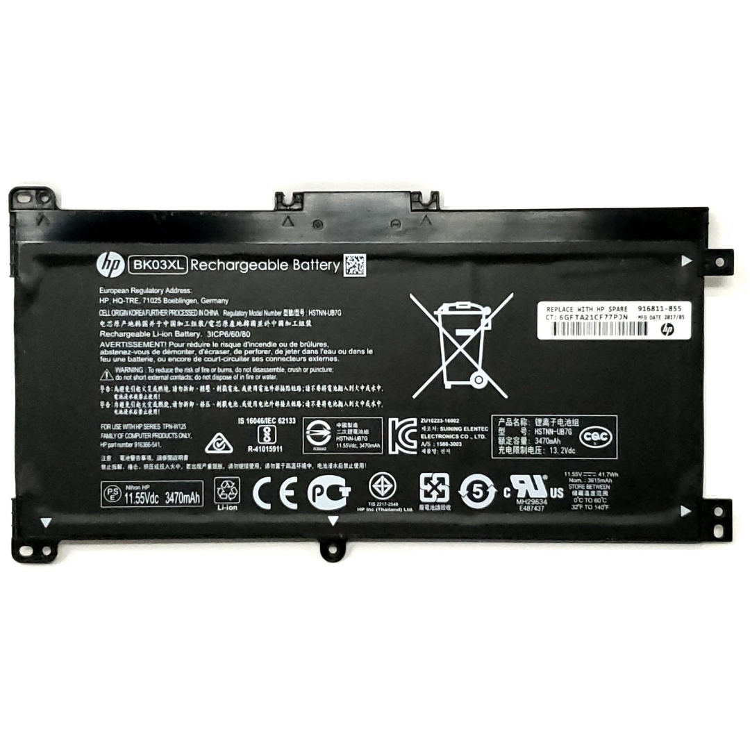 BK03XL Laptop Battery for HP Pavilion X360 M Convertible 14m-ba0xx 14-ba000 14m-ba013dx0