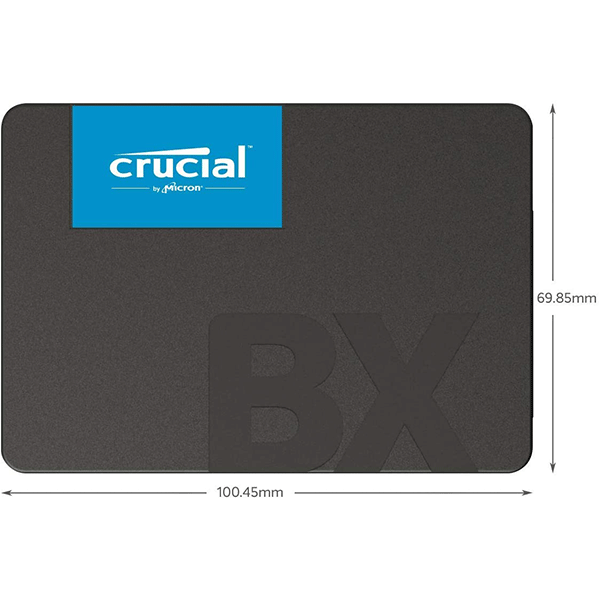 Crucial BX500 2TB 3D NAND SATA 2.5-Inch Internal SSD, up to 540MB/s - CT2000BX500SSD14