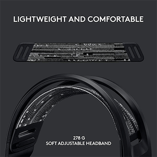 Logitech G733 Lightspeed Wireless RGB Gaming Headset (Black)3