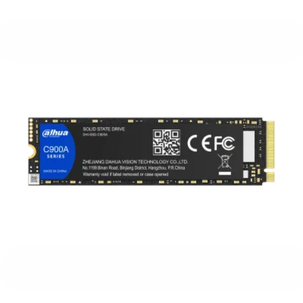 Dahua 2TB NVMe M.2 PCIe Gen 3x4  2280 SSD - Read Speed 3400MB/s write speed 3000 MB/s- DHI-SSD-C900AN2000G-B