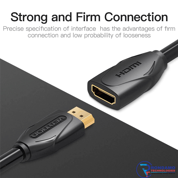 Vention Hdmi Extender Cable High Speed Exextension Cable Hdmi Male to Female Adapter Converter 3M3