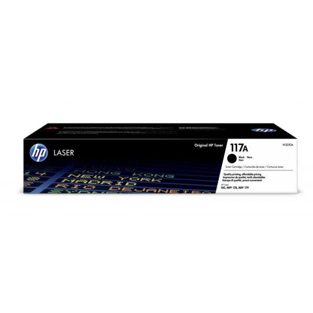 HP 117A Black Original Laser Toner Cartridge- W2070A2