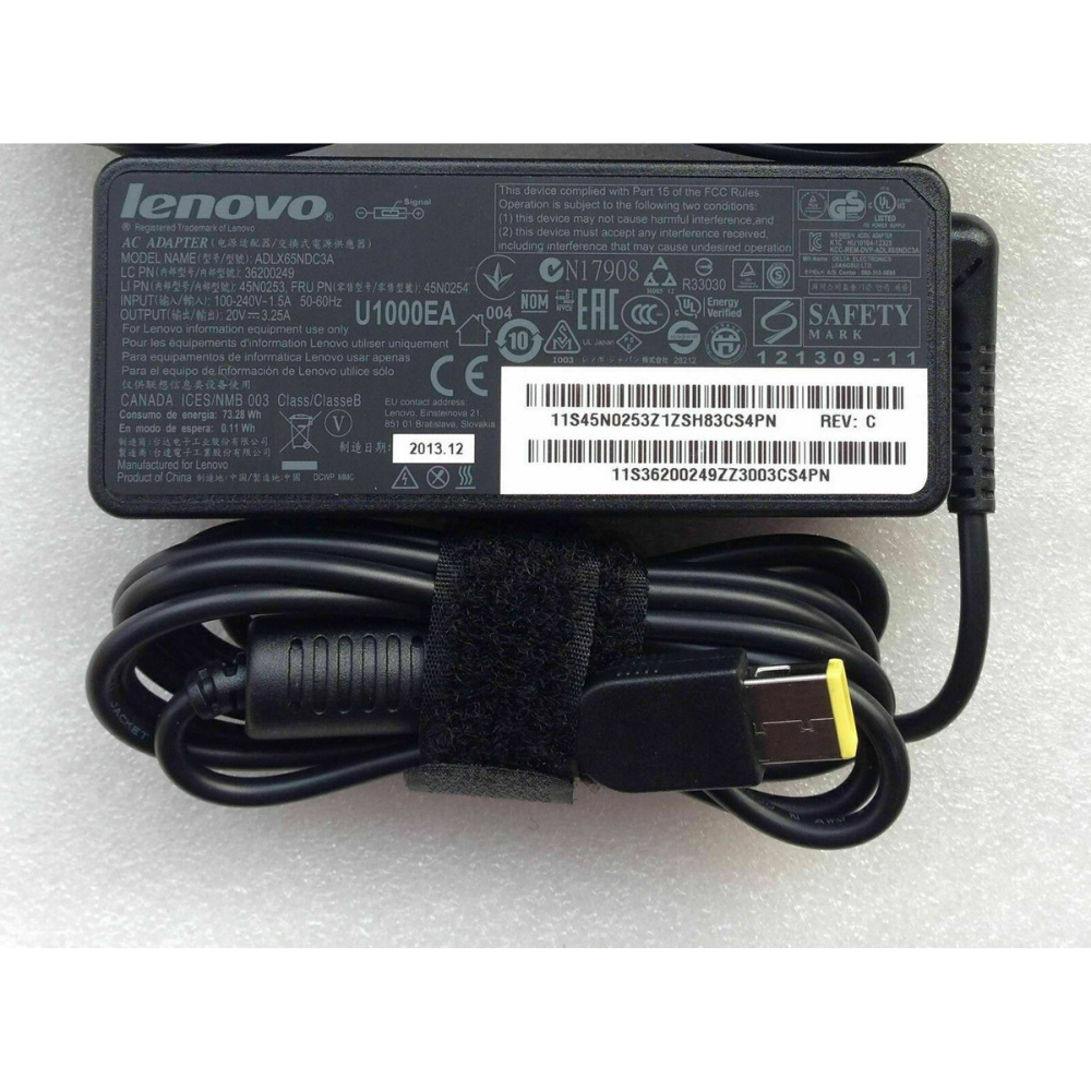 Charger for Lenovo Yoga Z41-70 (80K5) 20V 3.25A 65W   0