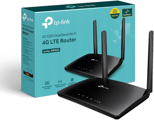 CUDY AC1200 4G LTE ,1200Mbps  Router with SIM Card Slot.