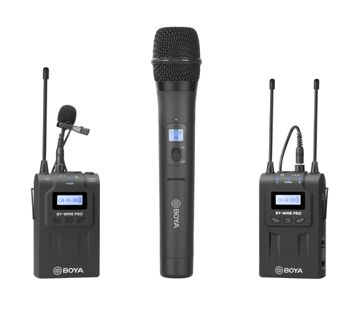 BOYA BY-WHM8 Pro Wireless Handheld Microphone3