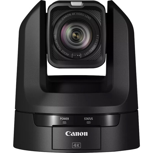 Canon CR-N300 4K NDI HX2 PTZ Camera with 20x Zoom (Satin Black)