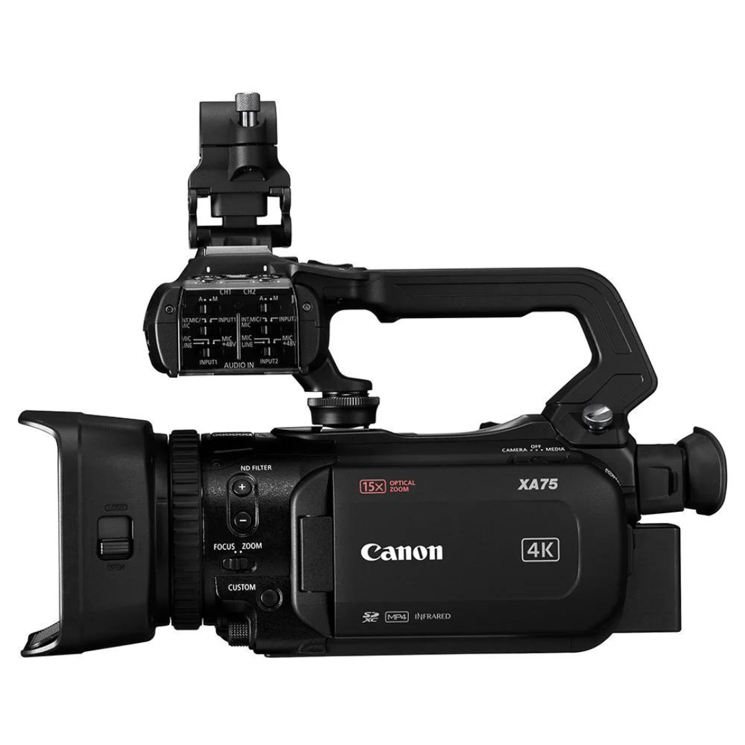 Canon XA75 UHD 4K30 Camcorder with Dual-Pixel Autofocus2