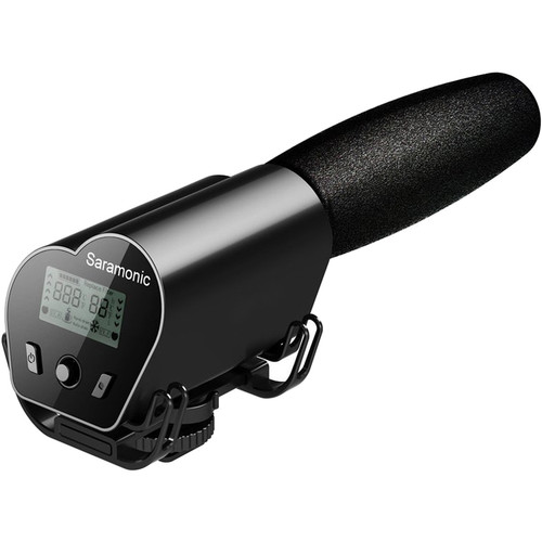 Saramonic Vmic Recorder Microphone with LCD monitor for DSLR & Video Recorders3