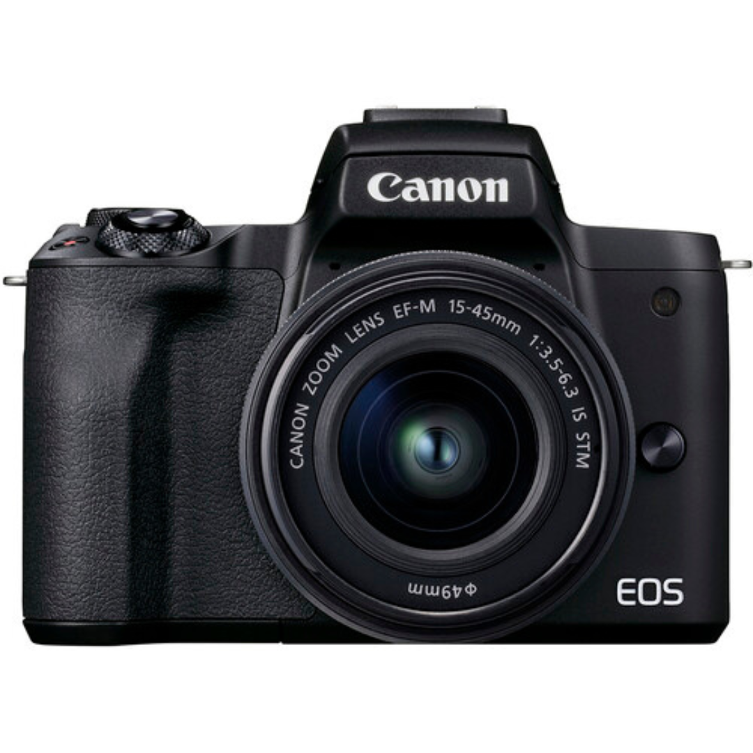 Canon EOS M50 Mark II Mirrorless Digital Camera with 15-45mm Lens (Black)0