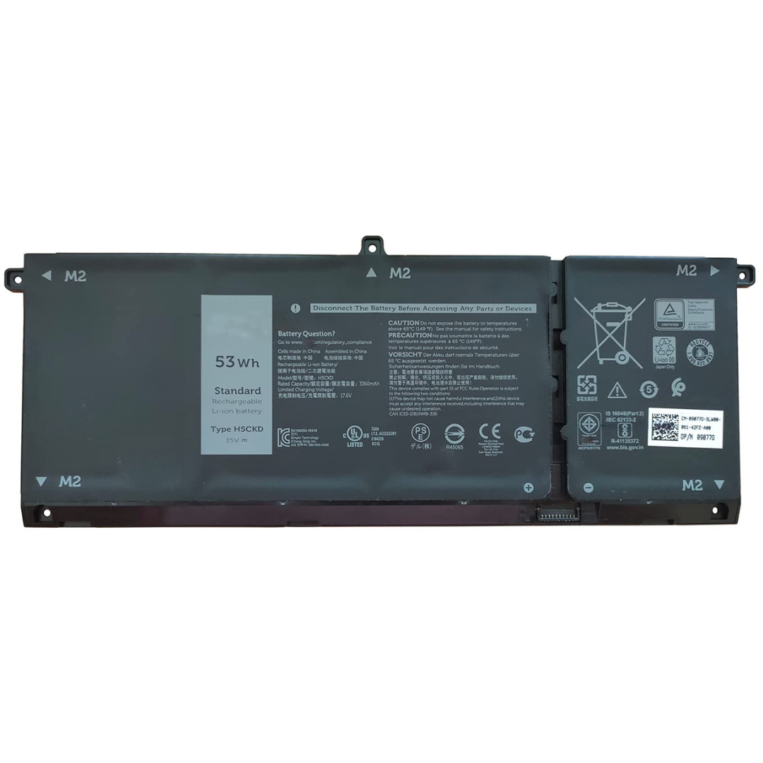 53wh Dell Inspiron 7300 2-in-1 Silver P124G P124G001 battery2