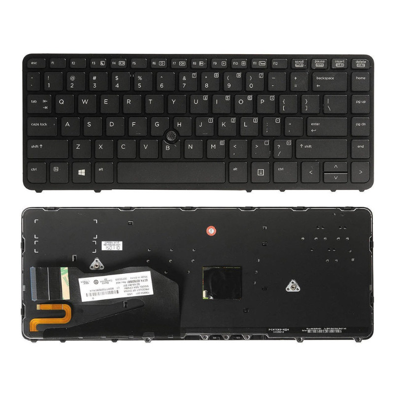 HP Elitebook 720 G1 Keyboard Backlit 4