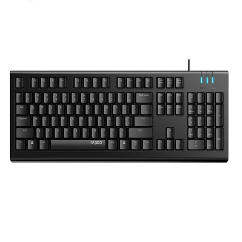 Rapoo Spill Resistance Wired USB Keyboard NK18000