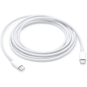 Apple USB Type-C 6.56' Charge Cable, White (MLL82AM/A)
