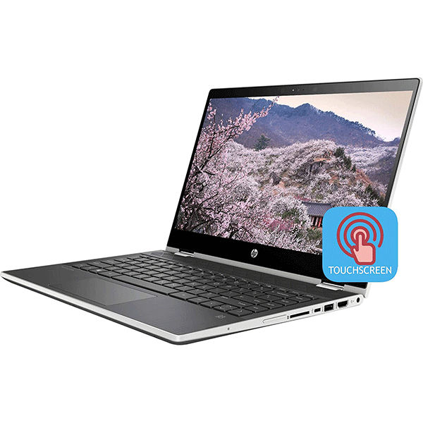 HP Pavilion X360 - Intel Core i7-1165G7 16GB RAM, 512GB SSD, 14 Inch Touch FHD (1920x1080), Backlit / English Keyboard, Window 10 Home - Silver | 1W807AV2