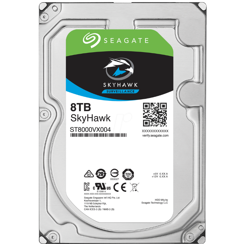 Seagate SkyHawk Hard Drive 8TB Surveillance – ST8000VX0043