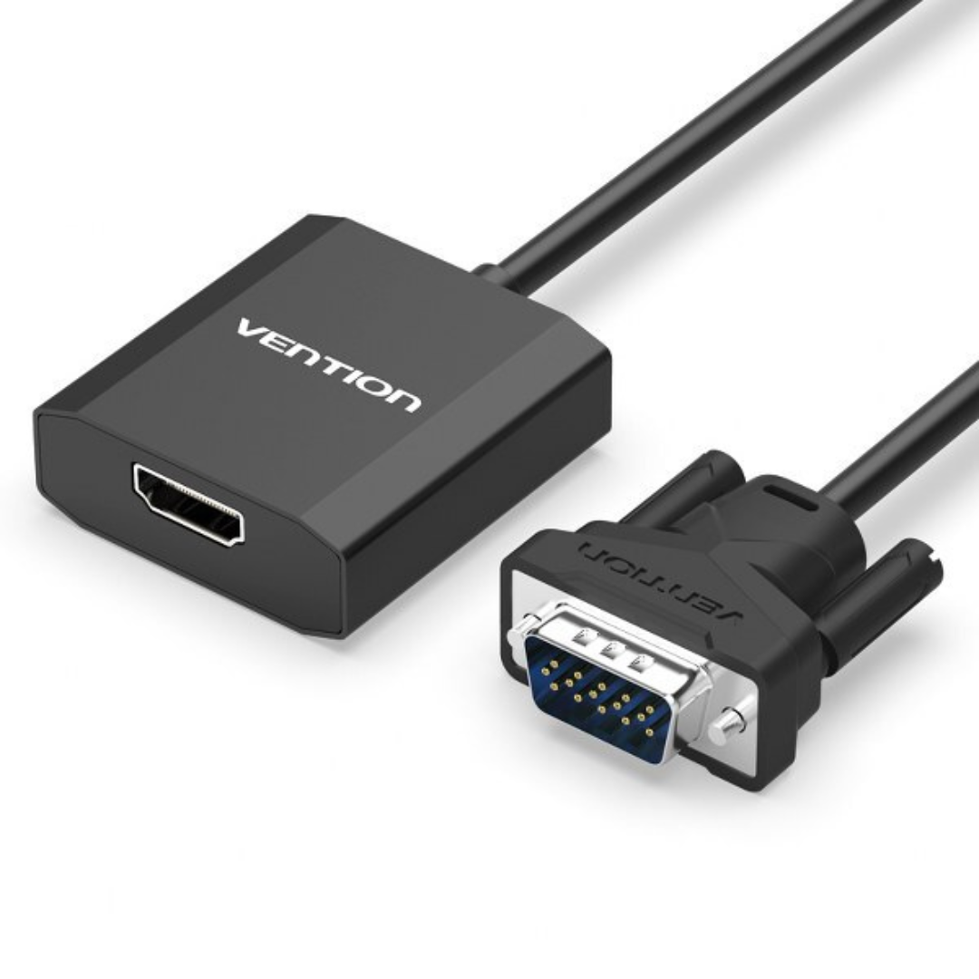 Vention Vga To Hdmi Converter With Female Micro Usb And Audio Port (ven-aceb0)2