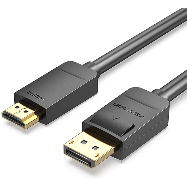 Vention DP to HDMI Cable 2M Black