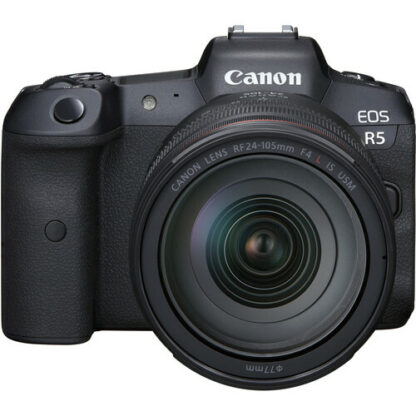 Canon EOS R5 Mirrorless Camera with 24-105mm f/4 Lens0