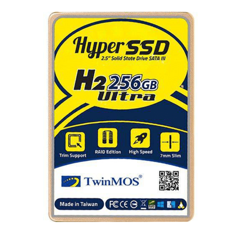  Twinmos H2 Ultra 2.5″ SATA Internal SSD 256GB – TM256GH2U3