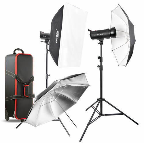 Godox SK400II-E Studio Flash Monolight (2-Light Kit)2