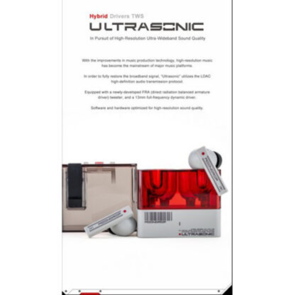 MOONDROP ULTRASONIC True Wireless Stereo (Hybrid Drivers)