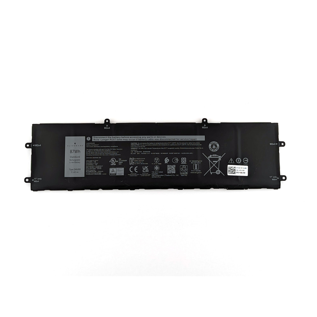 87wh x15 R2 i9-12900H RTX 3080 Ti Laptop battery