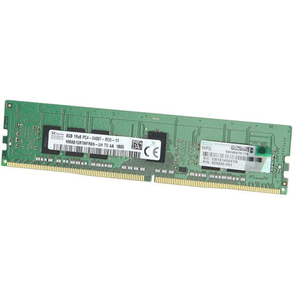 HP E 8GB (1x8GB) Single Rank x8 DDR4-2400 CAS-17-17-17 Registered Memory Kit 805347-B213