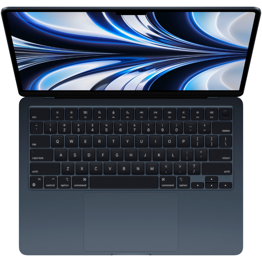 Apple Macbook Air M2 chip 8 core CPU - 10 Core GPU, 16GB RAM, 1TB SSD, 13.6”, Touch ID, Backlit keyboard, Fingerprint reader- MN703LL/A0