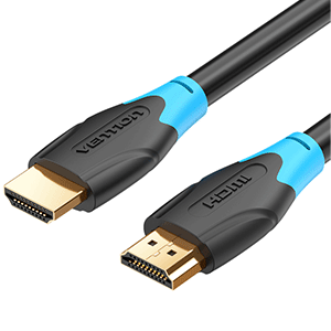 VENTION HDMI CABLE 1METER BLACK - VEN-AACBF